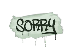 Sealed Graffiti | Sorry (Cash Green)