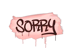 Sealed Graffiti | Sorry (Blood Red)