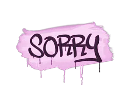 Sealed Graffiti | Sorry (Bazooka Pink)