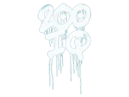 Sealed Graffiti | 200 IQ (Wire Blue)