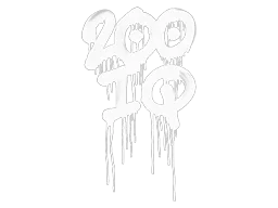Sealed Graffiti | 200 IQ (Shark White)