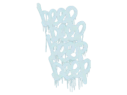 Sealed Graffiti | BEEP (Wire Blue)