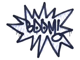 Sealed Graffiti | BOOM (SWAT Blue)