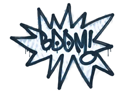 Sealed Graffiti | BOOM (Monarch Blue)