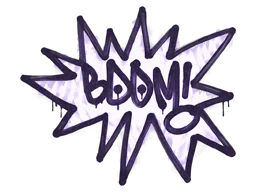 Sealed Graffiti | BOOM (Monster Purple)