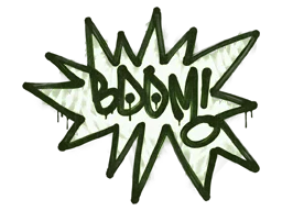 Sealed Graffiti | BOOM (Battle Green)