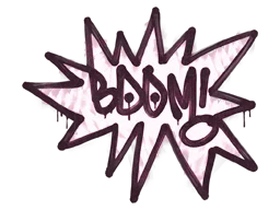 Sealed Graffiti | BOOM (Princess Pink)