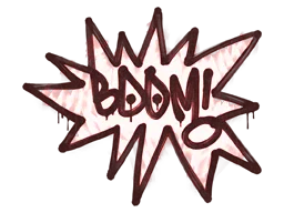 Sealed Graffiti | BOOM (Blood Red)