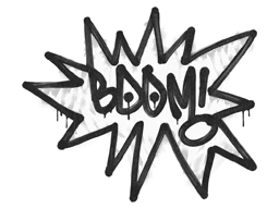 Sealed Graffiti | BOOM (Shark White)