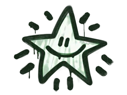 Sealed Graffiti | Shining Star (Jungle Green)