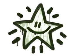 Sealed Graffiti | Shining Star (Battle Green)