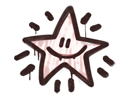 Sealed Graffiti | Shining Star (Brick Red)