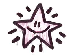Sealed Graffiti | Shining Star (Princess Pink)