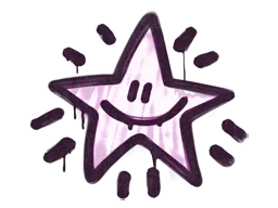 Sealed Graffiti | Shining Star (Bazooka Pink)