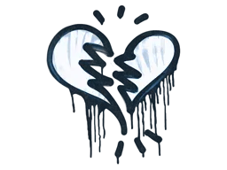 Sealed Graffiti | Broken Heart (Monarch Blue)