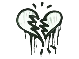 Sealed Graffiti | Broken Heart (Cash Green)