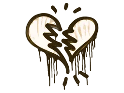 Sealed Graffiti | Broken Heart (Desert Amber)