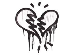 Sealed Graffiti | Broken Heart (War Pig Pink)