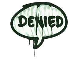 Sealed Graffiti | Denied (Jungle Green)