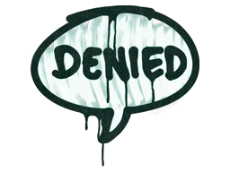 Sealed Graffiti | Denied (Frog Green)