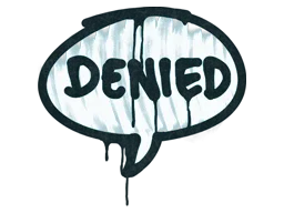 Sealed Graffiti | Denied (Wire Blue)