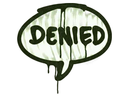 Sealed Graffiti | Denied (Battle Green)