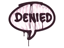Sealed Graffiti | Denied (Princess Pink)