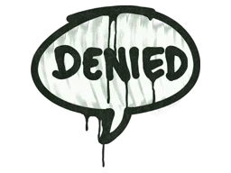 Sealed Graffiti | Denied (Cash Green)