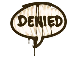 Sealed Graffiti | Denied (Desert Amber)