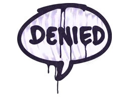 Sealed Graffiti | Denied (Violent Violet)