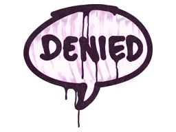 Sealed Graffiti | Denied (Bazooka Pink)