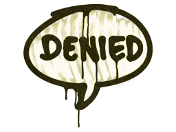 Sealed Graffiti | Denied (Tracer Yellow)