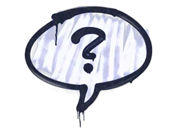 Sealed Graffiti | Question Mark (SWAT Blue)