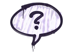 Sealed Graffiti | Question Mark (Violent Violet)