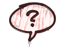Sealed Graffiti | Question Mark (Blood Red)