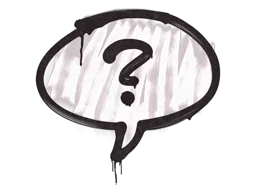 Sealed Graffiti | Question Mark (War Pig Pink)
