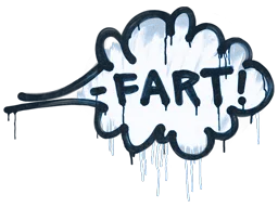 Sealed Graffiti | Fart (Monarch Blue)