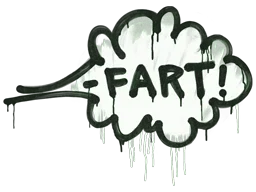 Sealed Graffiti | Fart (Cash Green)