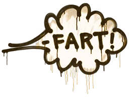 Sealed Graffiti | Fart (Desert Amber)