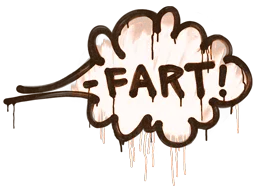 Sealed Graffiti | Fart (Tiger Orange)