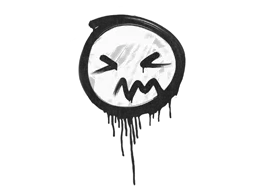 Sealed Graffiti | Grimace (Shark White)