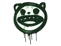 Sealed Graffiti | Happy Cat (Jungle Green)