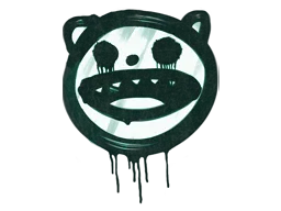 Sealed Graffiti | Happy Cat (Frog Green)