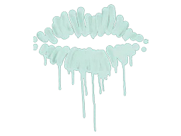 Sealed Graffiti | Kiss (Frog Green)