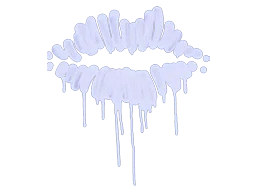 Sealed Graffiti | Kiss (SWAT Blue)