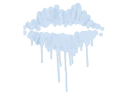 Sealed Graffiti | Kiss (Monarch Blue)