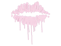 Sealed Graffiti | Kiss (Princess Pink)