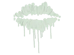 Sealed Graffiti | Kiss (Cash Green)