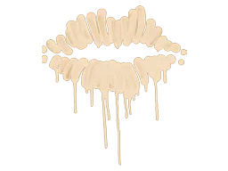 Sealed Graffiti | Kiss (Desert Amber)