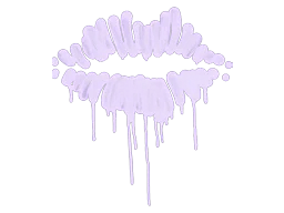 Sealed Graffiti | Kiss (Violent Violet)